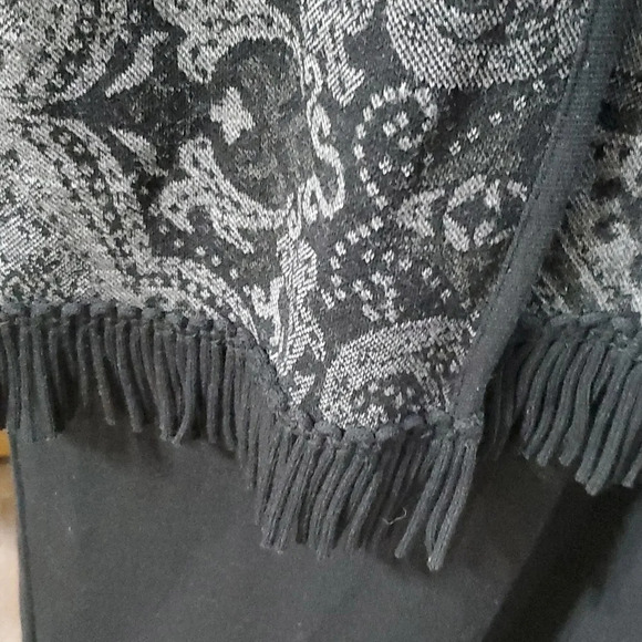 Lennie for Nina Leonard knit dress w attached fringe vest new with tags - Picture 4 of 9